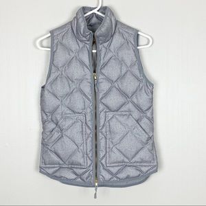 J CREW Factory Sz XXS‎ Textured Quilted Puffer Vest